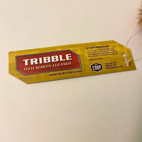 2015 Star Trek Tribble Screen Cleaner Nerd Block Exclusive Coop 4 Inch Plush - Picture 7 of 12